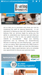 Mobile Screenshot of myhearingresources.com